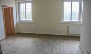 Wohnzimmer in 1-Raum-Wohnung in der Nähe der Hochschule Nordhausen, WG