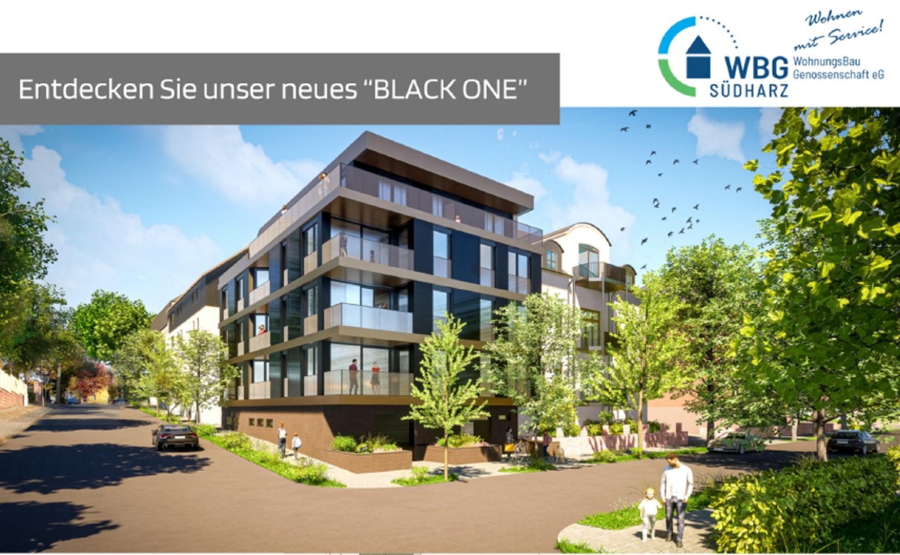 Neubauprojekt WBGBlackONE
